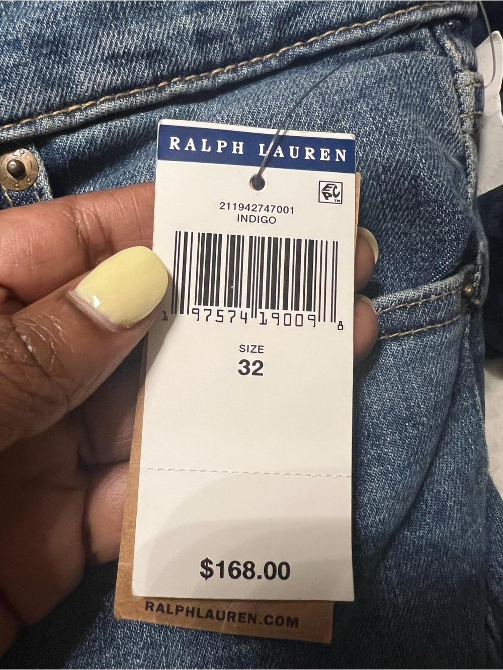 Polo by Ralph Lauren Indigo Blue Jeans